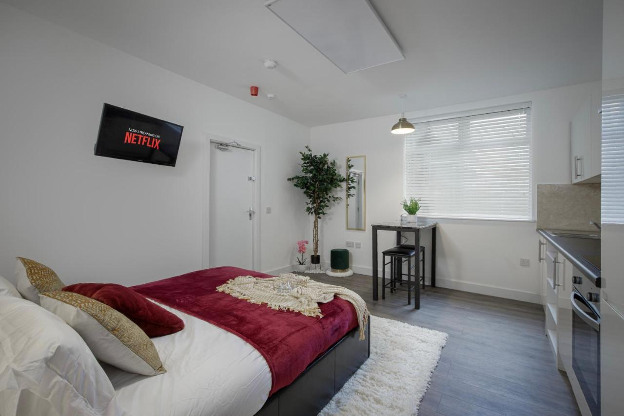 King Sized Luxury - Stylish Studio Flat Blackpool Kültér fotó
